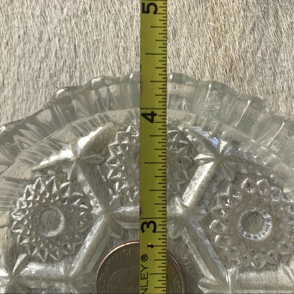 Vintage | 4" Glass Ashtray, Italy - Picture 11 of 13